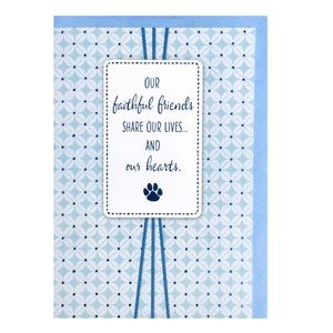 Hallmark Loss of Pet Sympathy Card